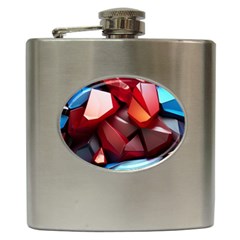 Jewelry Gemstones Hip Flask (6 Oz) by Grandong