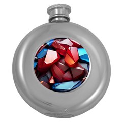 Jewelry Gemstones Round Hip Flask (5 Oz) by Grandong