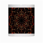 Kaleidoscope Multicoloured White Mug Center