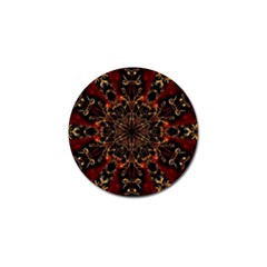 Kaleidoscope Multicoloured Golf Ball Marker by Grandong