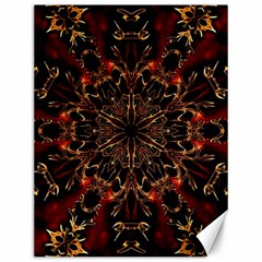 Kaleidoscope Multicoloured Canvas 12  X 16  by Grandong