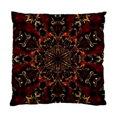 Kaleidoscope Multicoloured Standard Cushion Case (two Sides) by Grandong