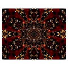 Kaleidoscope Multicoloured Two Sides Premium Plush Fleece Blanket (medium) by Grandong