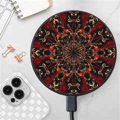 Kaleidoscope Multicoloured Wireless Fast Charger(black) by Grandong