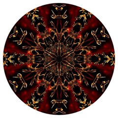 Kaleidoscope Multicoloured Round Trivet by Grandong