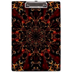 Kaleidoscope Multicoloured A4 Acrylic Clipboard by Grandong