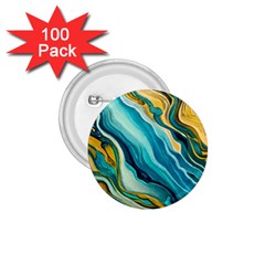 Painting Liquid Water 1 75  Buttons (100 Pack)  by Grandong