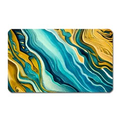 Painting Liquid Water Magnet (rectangular) by Grandong