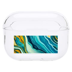 Painting Liquid Water Hard Pc Airpods Pro Case by Grandong