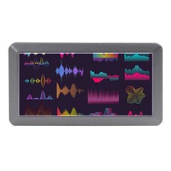 Colorful Sound Wave Set Memory Card Reader (mini) by Bedest