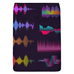 Colorful Sound Wave Set Removable Flap Cover (s) by Bedest