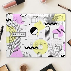 Graphic Design Geometric Background Cosmetic Bag (xl) by Bedest