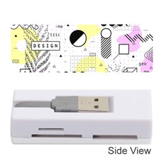 Graphic Design Geometric Background Memory Card Reader (stick) by Bedest