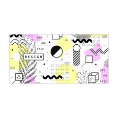 Graphic Design Geometric Background Yoga Headband by Bedest