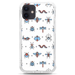 Insects Icons Square Seamless Pattern Iphone 12 Mini Tpu Uv Print Case	 by Bedest