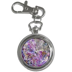 Abstract Pebbles Key Chain Watches by kaleidomarblingart