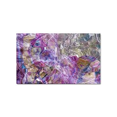 Abstract Pebbles Sticker (rectangular) by kaleidomarblingart