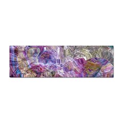 Abstract Pebbles Sticker (bumper) by kaleidomarblingart