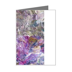 Abstract Pebbles Mini Greeting Card