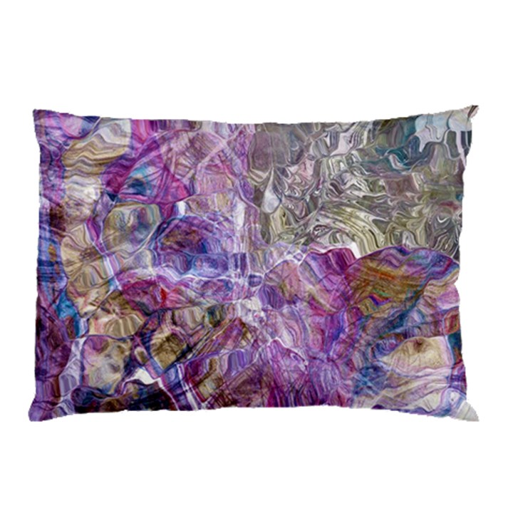 Abstract Pebbles Pillow Case