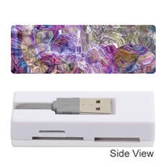 Abstract Pebbles Memory Card Reader (stick) by kaleidomarblingart