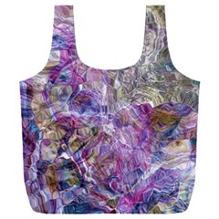 Abstract Pebbles Full Print Recycle Bag (xxl)