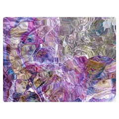 Abstract Pebbles Two Sides Premium Plush Fleece Blanket (extra Small)