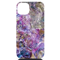 Abstract Pebbles Iphone 14 Plus Black Uv Print Case by kaleidomarblingart