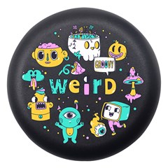 Black Weird Alien Print Dento Box by CoolDesigns