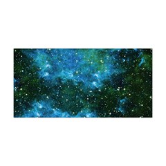 Space Mint Blue Royal Blue Fun Night Sky & Stars Yoga Headband