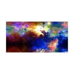 One Light Bright Colorful Space Stars Yoga Headband