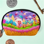 Candyland Blue Violet Candy Accessory Pouch Back