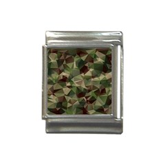 Abstract Vector Military Camouflage Background Italian Charm (13mm) by Bedest