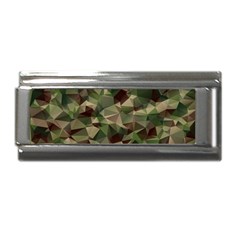 Abstract Vector Military Camouflage Background Superlink Italian Charm (9mm) by Bedest