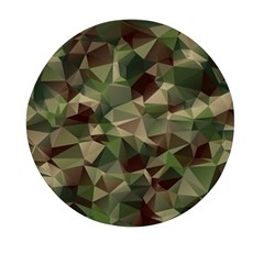 Abstract Vector Military Camouflage Background Mini Round Pill Box (pack Of 3) by Bedest