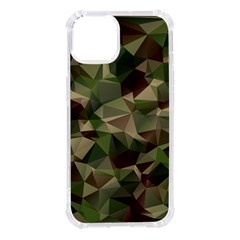 Abstract Vector Military Camouflage Background Iphone 14 Tpu Uv Print Case by Bedest