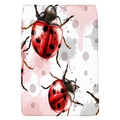 Ladybugs Pattern Texture Watercolor Removable Flap Cover (s) by Bedest