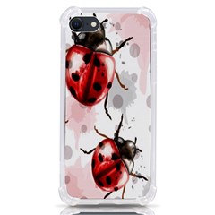 Ladybugs Pattern Texture Watercolor Iphone Se by Bedest