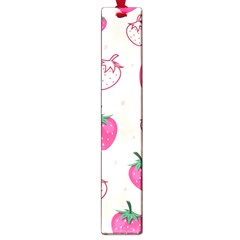 Seamless Strawberry Fruit Pattern Background Large Book Marks by Bedest