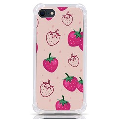 Seamless Strawberry Fruit Pattern Background Iphone Se by Bedest