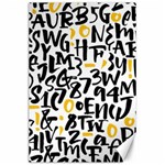 Letters Pattern Canvas 24  x 36  23.35 x34.74  Canvas - 1