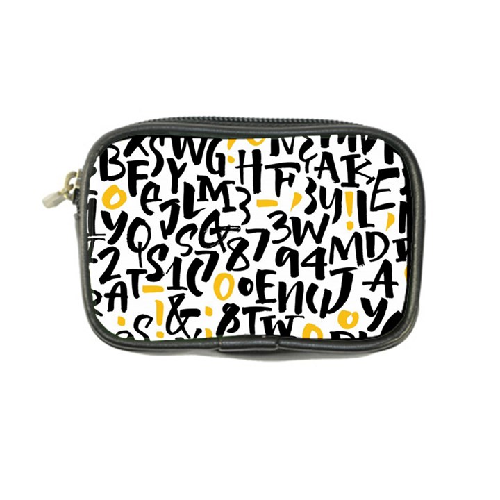 Letters Pattern Coin Purse