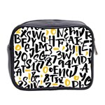 Letters Pattern Mini Toiletries Bag (Two Sides) Back