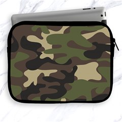 Texture Military Camouflage Repeats Seamless Army Green Hunting Apple Ipad 2/3/4 Zipper Cases by Bedest