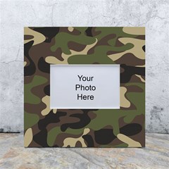 Texture Military Camouflage Repeats Seamless Army Green Hunting White Box Photo Frame 4  X 6  by Bedest