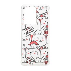 Cute Cat Chef Cooking Seamless Pattern Cartoon Samsung Galaxy S20 Ultra 6 9 Inch Tpu Uv Case by Bedest