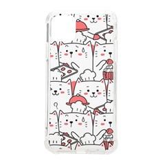 Cute Cat Chef Cooking Seamless Pattern Cartoon Iphone 11 Pro Max 6 5 Inch Tpu Uv Print Case by Bedest