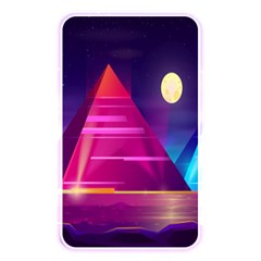 Egyptian Pyramids Night Landscape Cartoon Art Memory Card Reader (rectangular) by Bedest