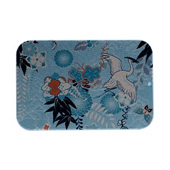 Crane Pattern Bird Animal Nature Open Lid Metal Box (silver)   by Bedest