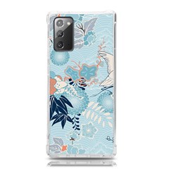 Crane Pattern Bird Animal Nature Samsung Galaxy Note 20 Tpu Uv Case by Bedest